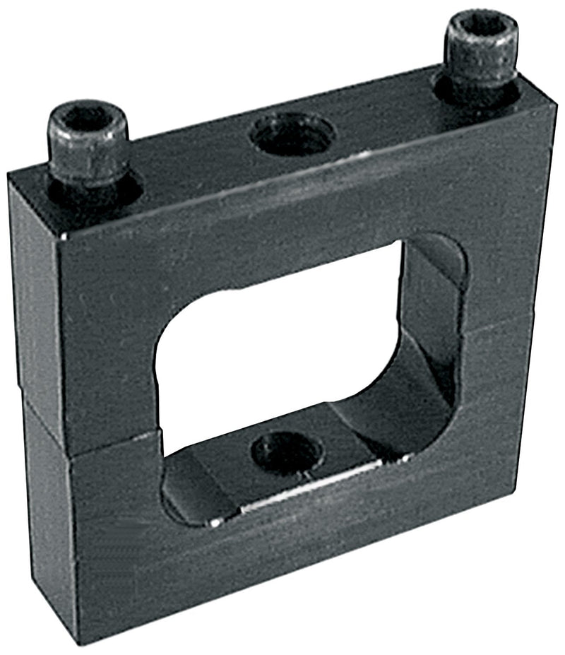 Allstar Performance ALL14189 Black Anodized Aluminum Ballast Bracket for 2" x 2" Square Tubing