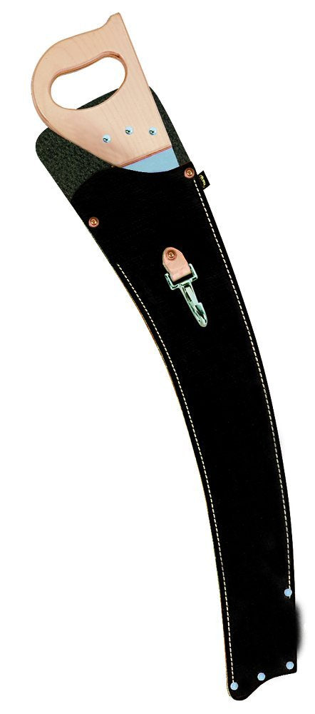Weaver Leather 27 Curved Saw Scabbard with Snap Hook, Black