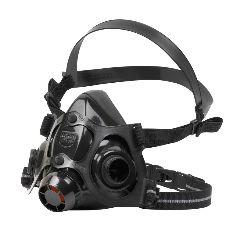Honeywell North 7700 Series Niosh-Approved Half Mask Silicone Respirator, Small (770030S) 1 Count (Pack of 1)