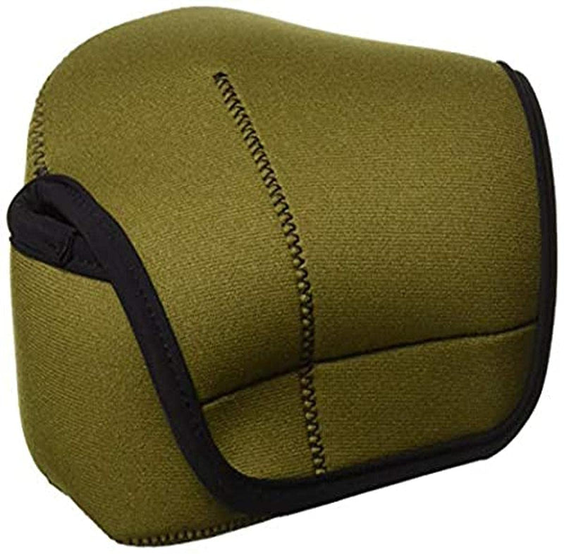 LensCoat BodyBag Compact neoprene protection camera body bag case (Green) Green