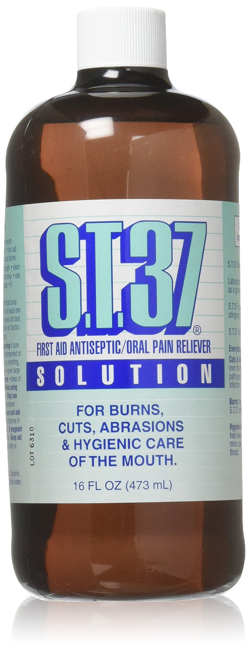 S.t.37 Mouth Pain Relief Solution - 16 Oz 16 Fl Oz (Pack of 1)