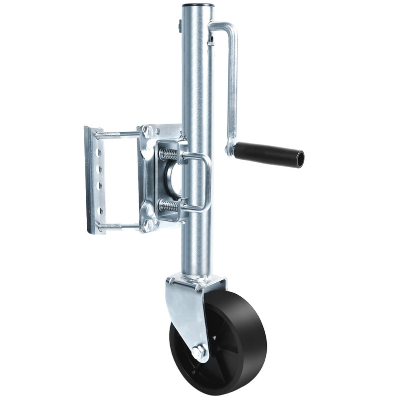 MaxxHaul 70148 10" Lift Swing Back Trailer Jack with Single Wheel - 1000 lbs. Capacity 10" Lift Single Wheel- 1000 lbs Capacity
