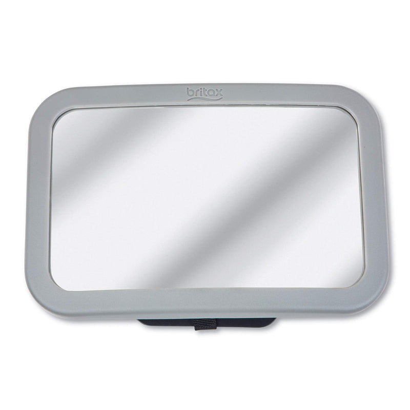 Britax Baby Car Mirror for Back Seat - XL Clear View - Easily Adjusts - Crash Tested - Shatterproof 7.5x3x11.5 Inch (Pack of 1)