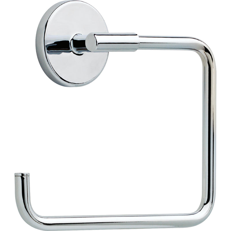 Delta Hand Towel Holder | Square Polished Chrome Ring for Hanging Towels in Kitchen, Bathroom | Trinsic Accessories 2 x 6.41 x 2 Inches