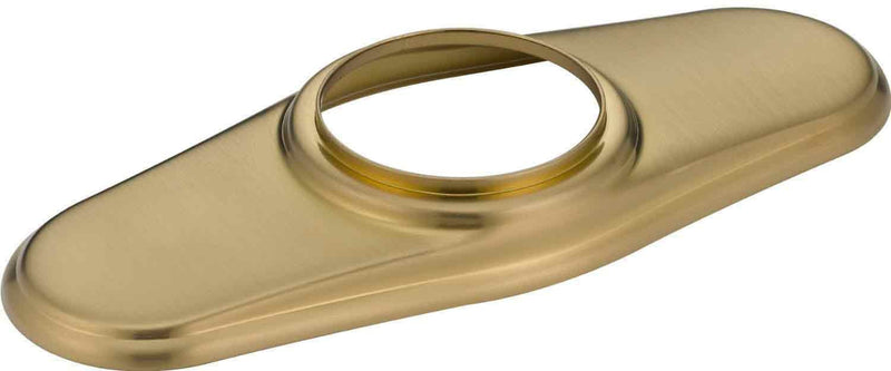 Delta Faucet RP72711CZ Cassidy Escutcheon with 4-Inch Gasket, Champagne Bronze
