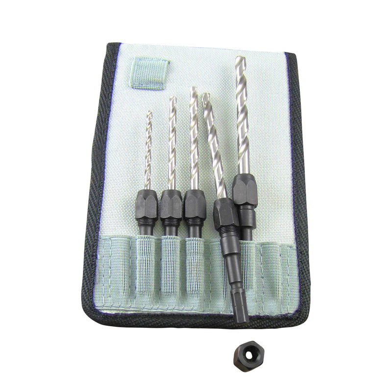 Make it Snappy Tools 5-Piece Drill Bit Adapter Set Compatible with Festool Centrotec Chucks