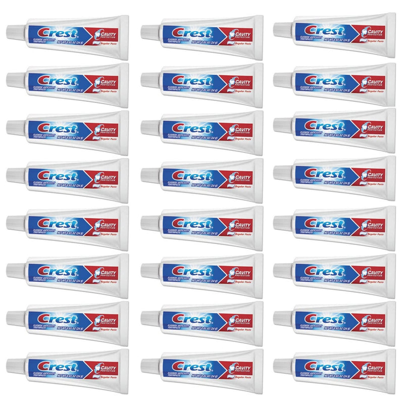 Crest Cavity Regular Toothpaste, Travel Size .85 oz. (Pack of 24)