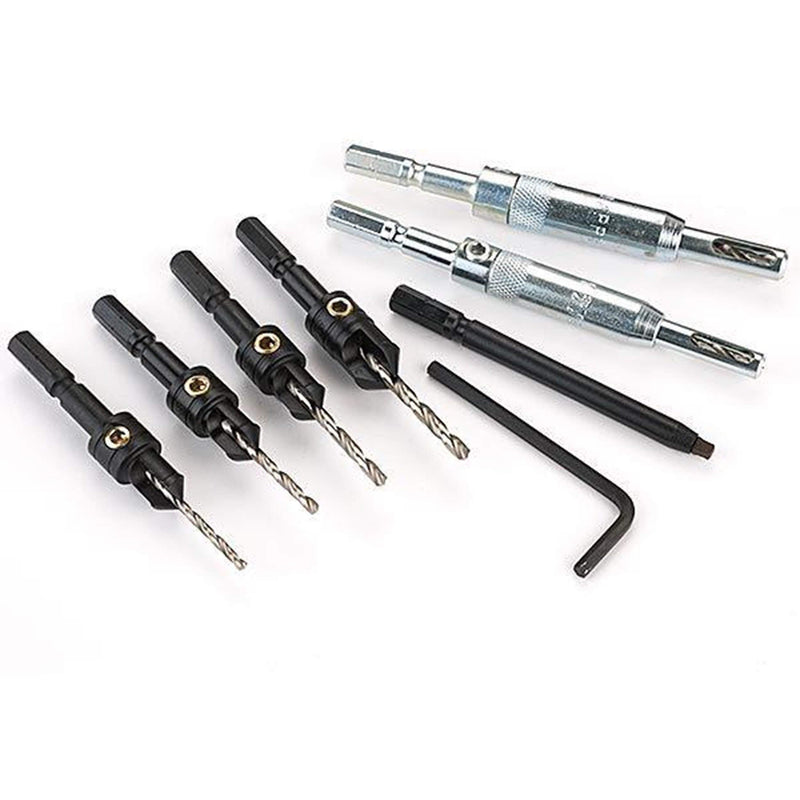 Snappy Tools 7-Piece Cabinet Makers Set Compatible with Festool Centrotec Chucks