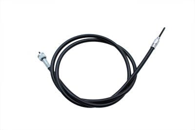 V-Twin 36-0605 - 44-1/2" Black Speedometer Cable