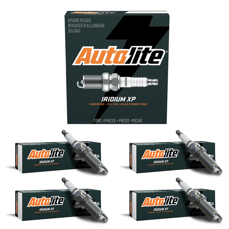 Autolite Iridium XP Automotive Replacement Spark Plugs, XP5325 (Pack of 4)