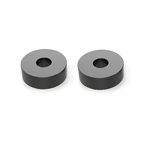 Isolate It: Sorbothane Vibration Isolation Washer 30 Duro (0.5" ID - 1.5" OD - 0.5" Thick) - 4 Pack