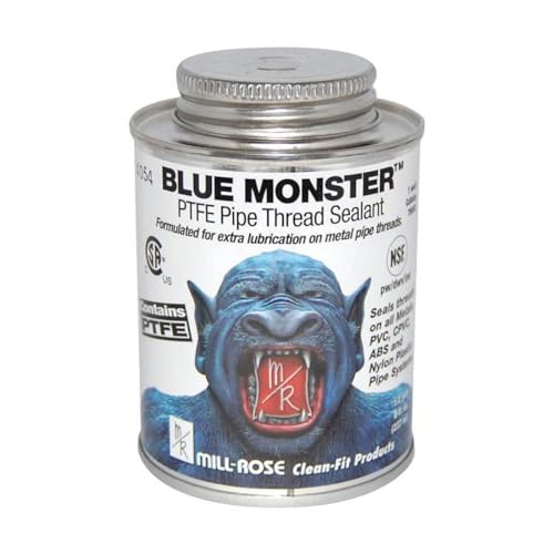 Millrose Mill-Rose 76001 Monster Heavy-Duty Industrial Grade with PTFE, 4 Fl. Oz, Blue 4 Fl. Oz.