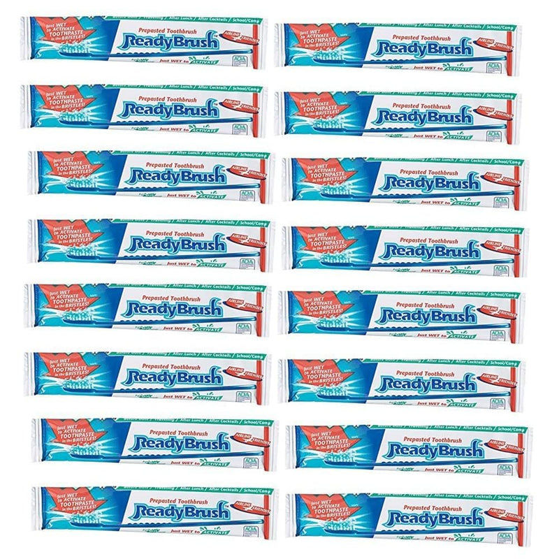Prepasted Reusable Toothbrush- 30 Pack- Made in the USA