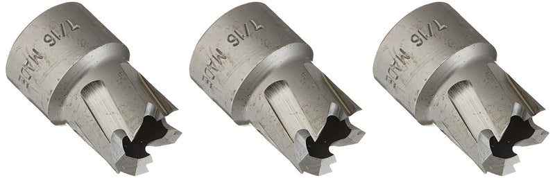 Blair 11112-3 Rotabroach Hole Cutter, 7/16" Diameter, 3/8" x 24 Thread (Pack of 3) 7/16 Inches