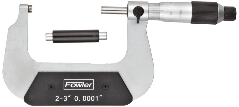 Fowler 52-229-203-0, Swiss-Style Outside Micrometer with 2-3" Measuring Range