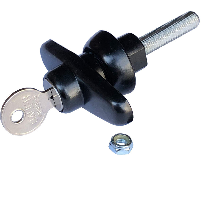 Bauer Products Truck Cap Bonded Door T-Handle Lock T500-4