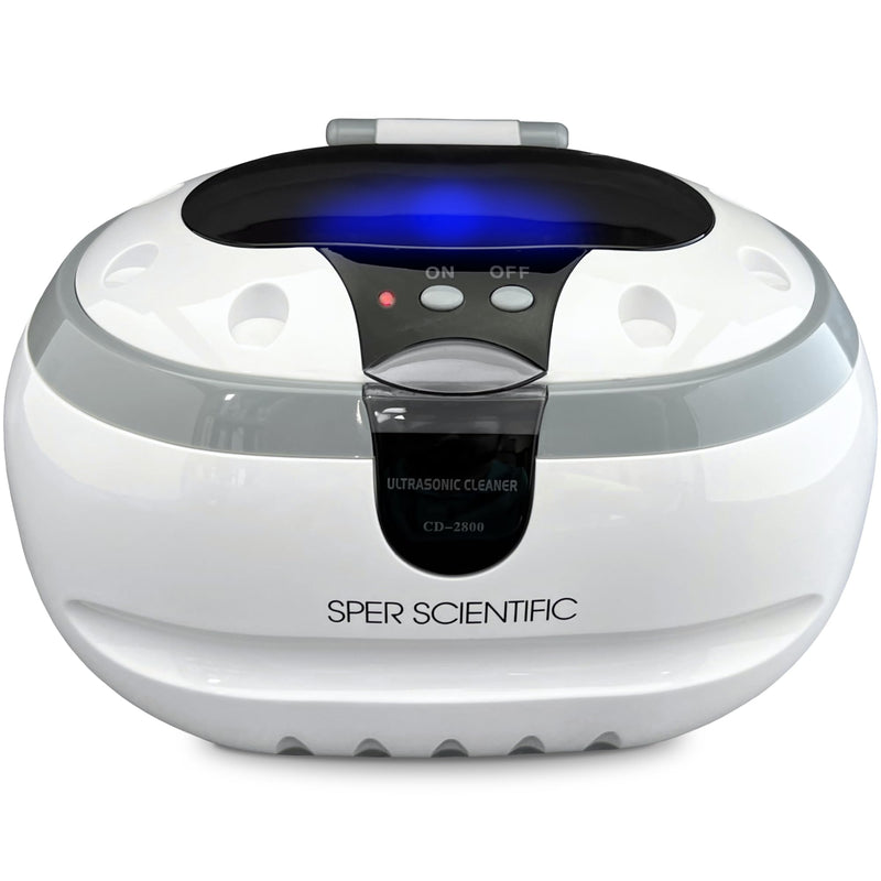 Ultrasonic Cleaner, Stainless Steel Cleaner for Jewelry, Retainer, Sterling Silver, Ultrasonic Jewelry Cleaner, 20oz Capacity - Sper Scientific 100005 1 Pack