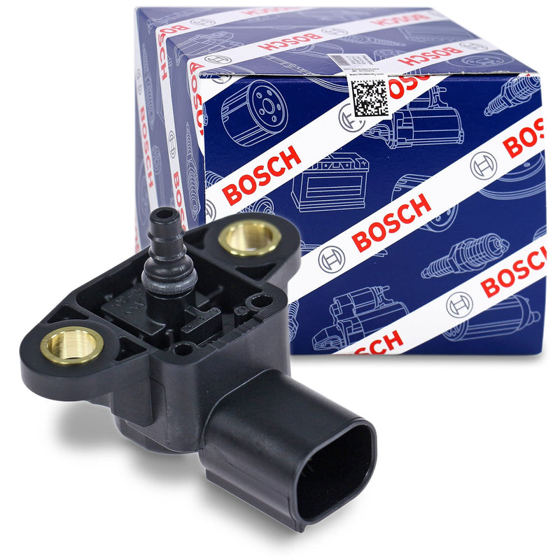 BOSCH 0261230189 Original Equipment Manifold Absolute Pressure (MAP) Sensor - Compatible with Select Mercedes-Benz B, C, CL, CLK, CLS, E, G, GL, GLE, GLK, GLS, ML, R, S, SL, SLK, Sprinter + More