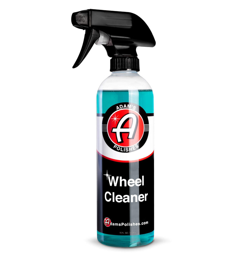 Adam's Polishes Wheel Cleaner 16oz - Tough Wheel Cleaning Spray for Car Wash Detailing | Rim Cleaner & Brake Dust Remover | Safe On Chrome Clear Coated & Plasti Dipped Wheels | Use w/Wheel Brush 16 Fl Oz (Pack of 1)