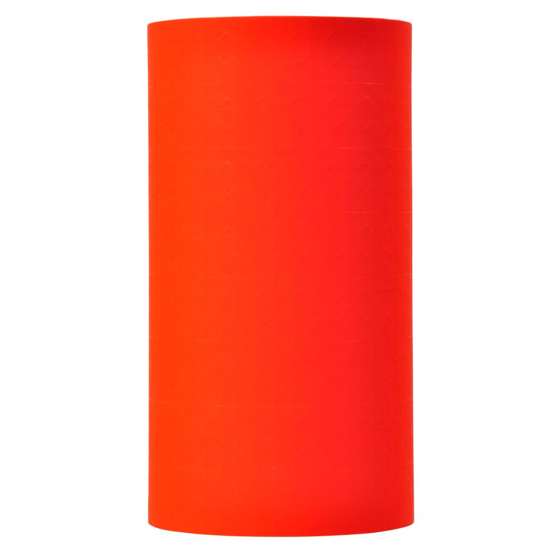 Fluorescent Red Pricing Labels to fit Monarch 1131 Pricers. 8 Rolls with 1 Free Ink Roller.