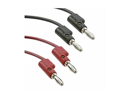 Pomona B-24-02 Stacking Banana Plug Patch Cord, Set, 24 in.