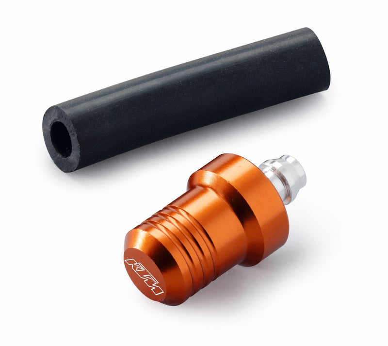 Genuine KTM Orange Factory Fuel Vent Cap, U6951010, 125-530cc 1998-2024