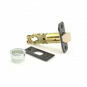 Schlage 16210613 F-Series 1 x 2.25 Inch Triple Option Round Corner, Square Corner, Drive-in Replacement Spring Latch in Oil Rubbed Bronze