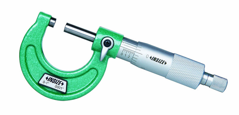 INSIZE 3203-2A Outside Micrometer, 1-2", Graduation .0001"