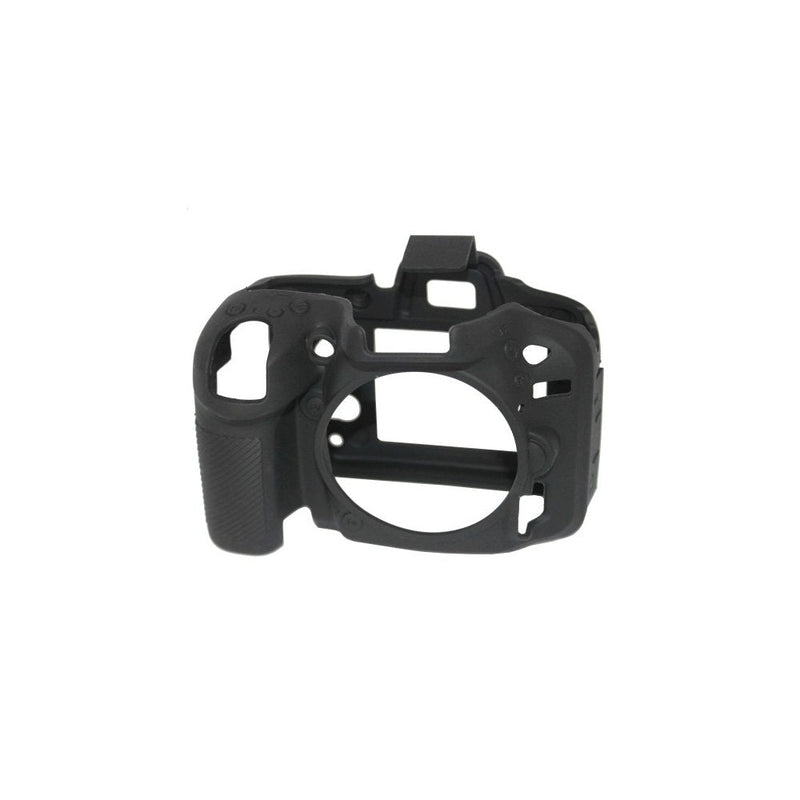 easyCover Silicone Protective Camera Case compatibe for Nikon D7100 / D7200 black