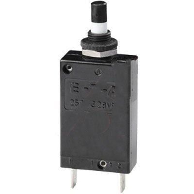E-T-A Circuit Protection and Control 2-5700-IG1-P10-DD-20A, Circuit Breaker; Therm; Push; Cur-Rtg 20A; Panel; 1 Pole; Vol-Rtg 250/28VAC/VDC