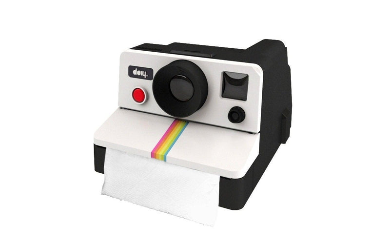 doiy chinka Polaroll Instantly at Hand 80S Style Retro Camera Toilet Paper Roll Holder