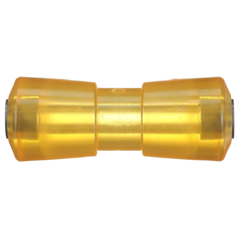 Attwood 11319-1 Boat Trailer Spool/Keel Polymer Roller Polymer, 8 Inches One Size