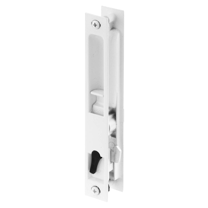 Prime-Line C 1226 Patio Sliding Door Handle Set, White, 1-1/8 In.