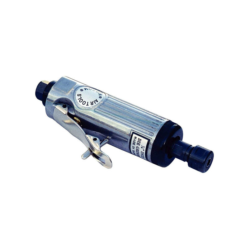 HHIP 7600-0911 Pro-Series Heavy Duty Air Die Grinder, .25" Collet Chuck, .375" Hose ID (Pack of 1) Heavy-Duty Straight