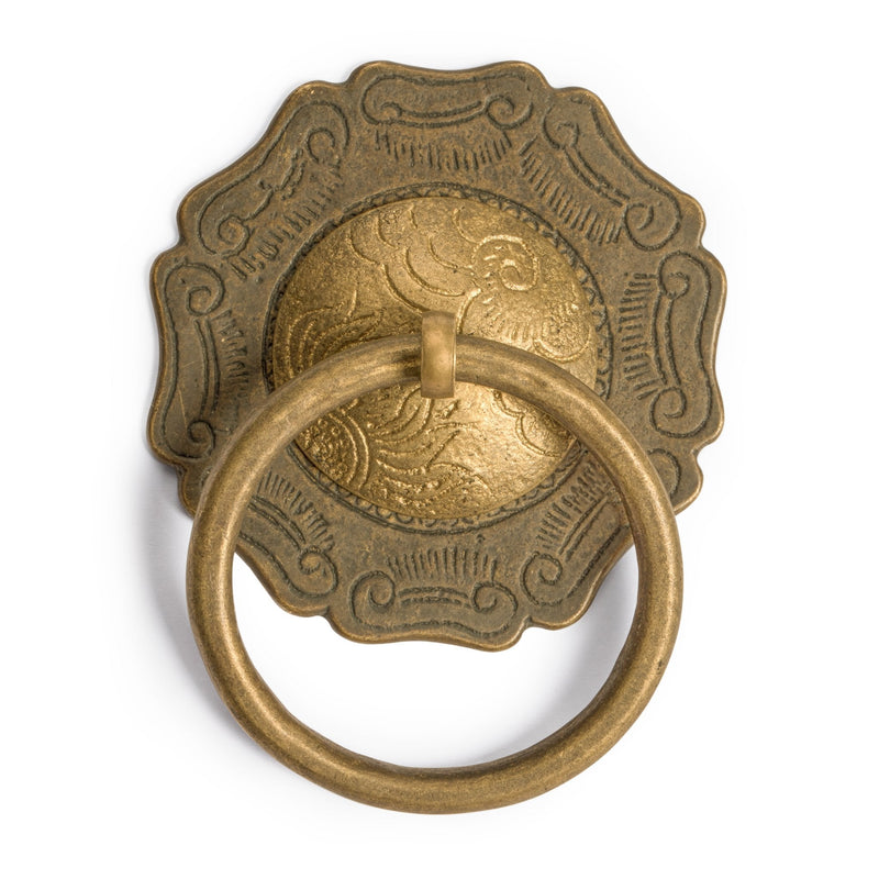 “Buddha's Scepter” Brass Pulls – Set of 2, 3.7", by Hardware Philosophy