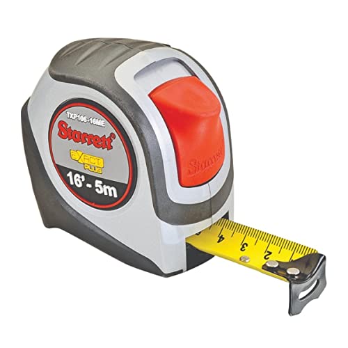 Starrett Exact Plus Tape Measure, 1.06" Width x 16' Length