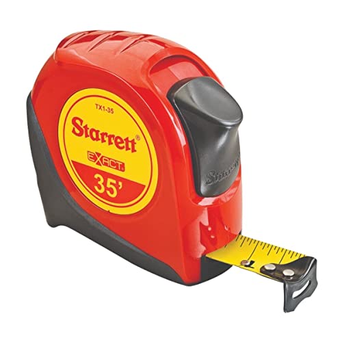 Starrett Exact Tape Measure, 1" Width x 35' Length
