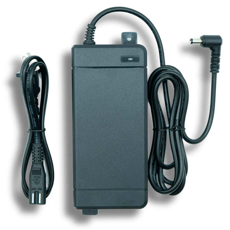 PoE Texas 48 Volt 120 Watt DC Power Supply with Wall Mount Tabs - Compatible with Power Over Ethernet Injectors, Switches, and Other Applications - 100-240V AC Input - 5.5X 2.1mm DC Barrel Connector 48V 120W