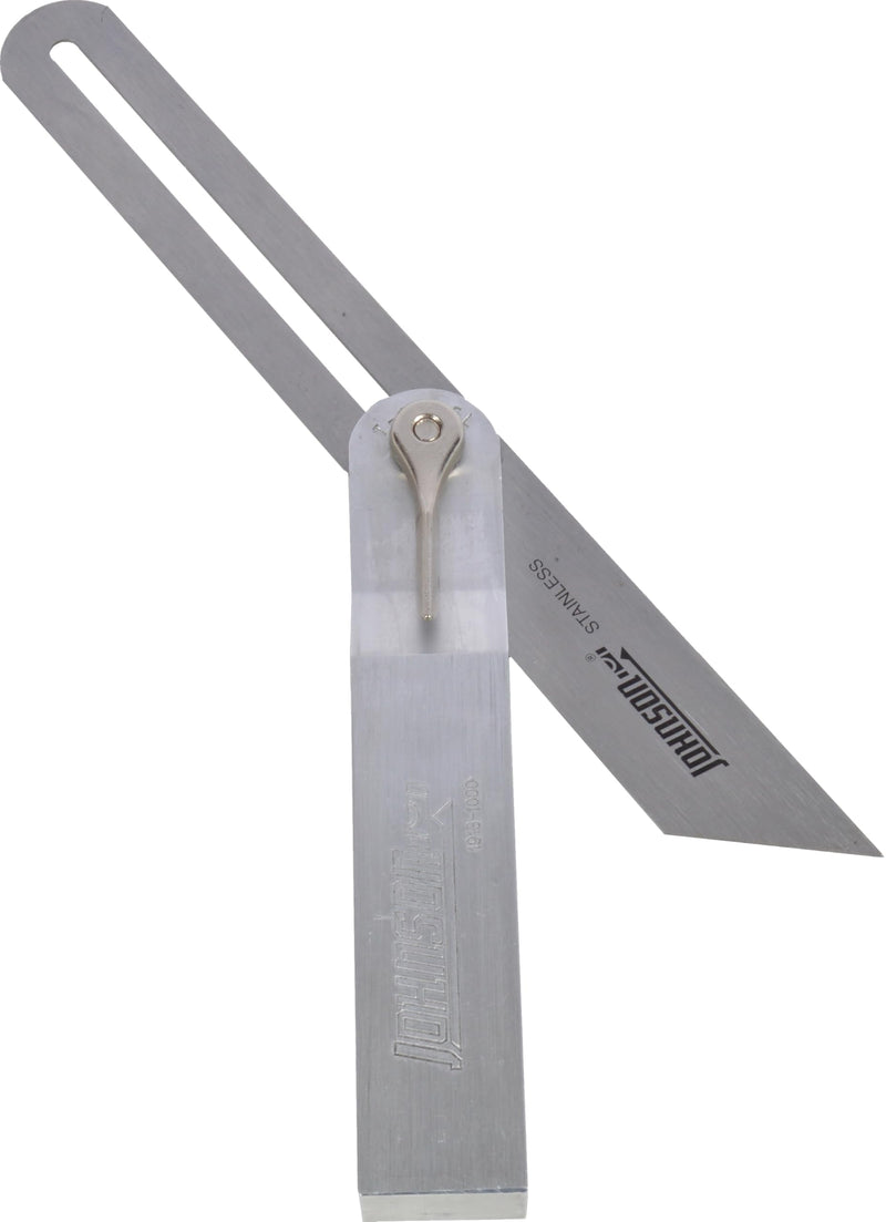 Johnson Level & Tool 1913-1000 Professional Aluminum T-Bevel, 10", Silver, 1 T-Bevel