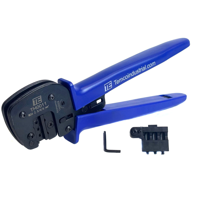 TEMCo TH0011 Solar Crimper Tool MC4 PV Terminal Crimping Solar Panel Crimp Connector Un-Conditional Return Policy Ð 5 Year Warranty
