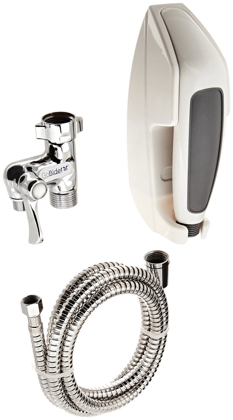 Danco Attachable Handheld Bidet for Toilet | Non-Electric Bidet sprayer for toilet in White (2012WX)