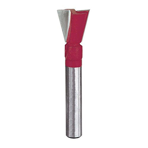 1/3 in x 1/2 in Carbide Dovetail Router Bit with 1/4 in Min Chuck
