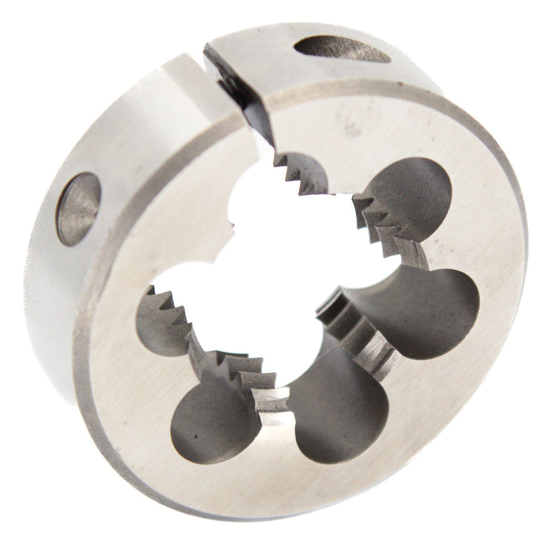 Drill America - DWTH112-12NPT 1/2 NPT 1-1/2" OD High Speed Steel Round Adjustable Pipe Die, DWT Series 1/2"-14 1-1/2" OD, Standard