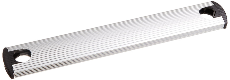 Stromberg Carlson 8540-NTB Universal Exterior RV Ladder Drilled-Out Aluminum Tread, End Caps and Screws, Silver