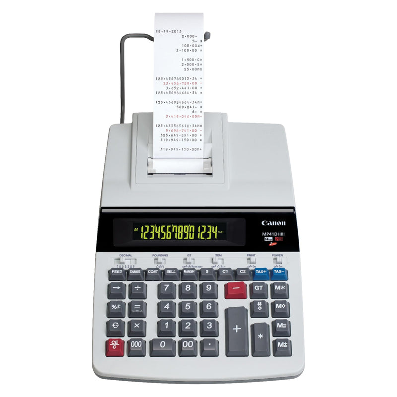 Canon Office Products MP41DHIII Desktop Printing Calculator 3.3" x 9" x 14"