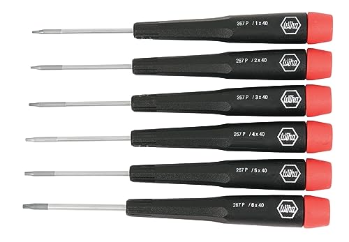 Wiha 26794 Precision Pentalobe Screwdriver Set (PL1-PL6)