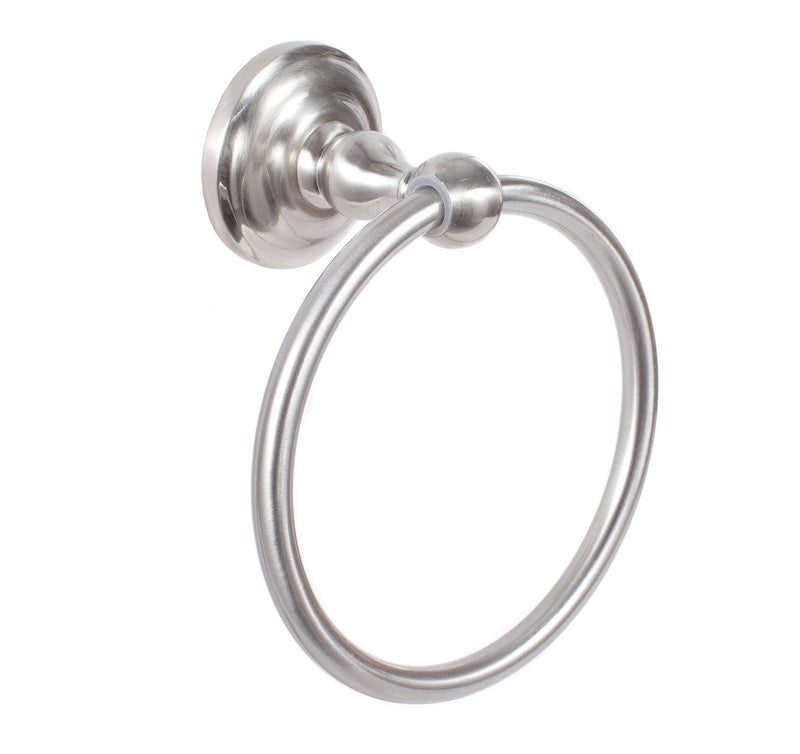 Sure-Loc BL-TR1 15 Boulder Bath Series Towel Ring, Satin Nickel