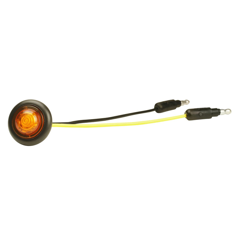 Grote 49333 Yellow MicroNova Dot LED Clearance Marker Light (Grommet) Standard
