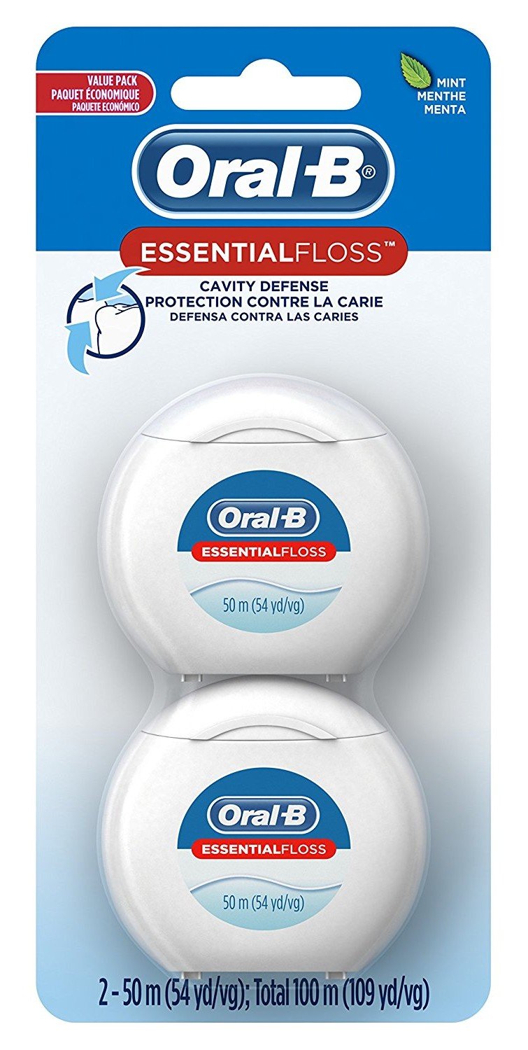 Oral-B 54 Yards Floss Mint Twin Pack (6 Pack)