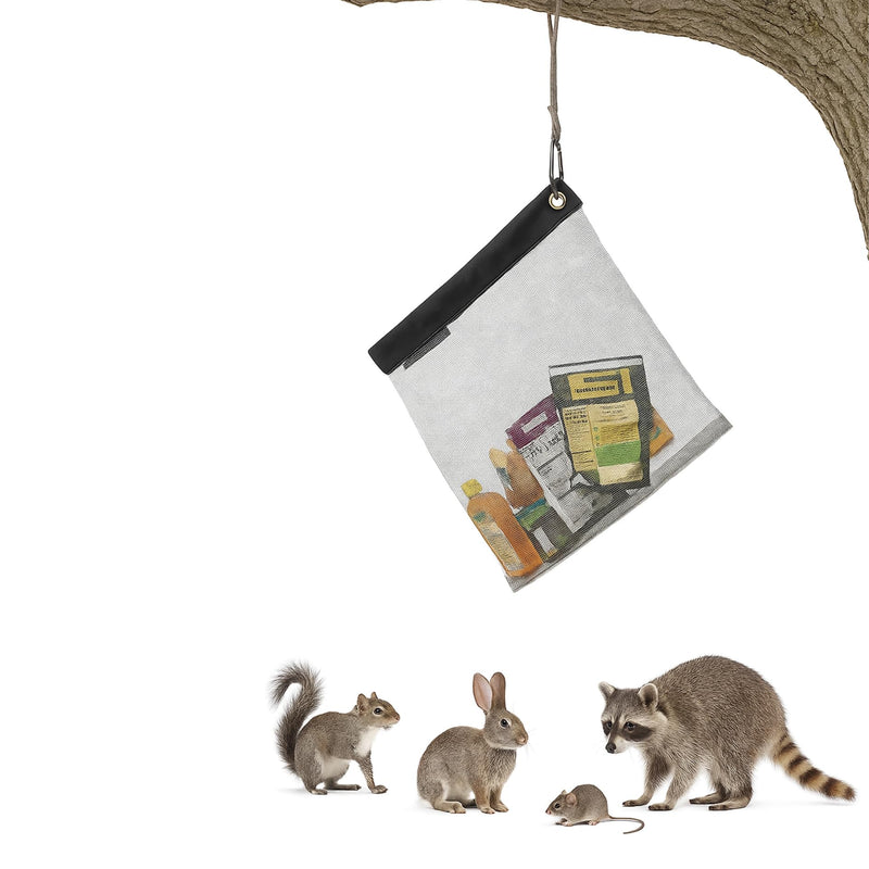 RATSACK Rodent Proof Bear Bags - Ultralight Stainless Steel Mesh Bag for Camping Food Storage - Sturdy and Rust-Resistant Sack with Lock and Grommet For Easy Hanging Medium